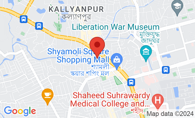 Bangladesh Specialized Hospital location